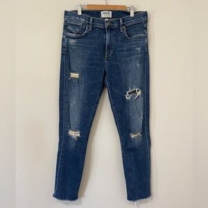 Agolde Jeans Size 29 Blue Distressed Denim #A003-2078